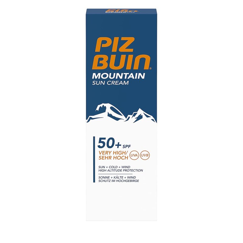 Piz Buin Sunscreen Cream SPF 50+ | High Protection for Outdoor Activities - 50ml