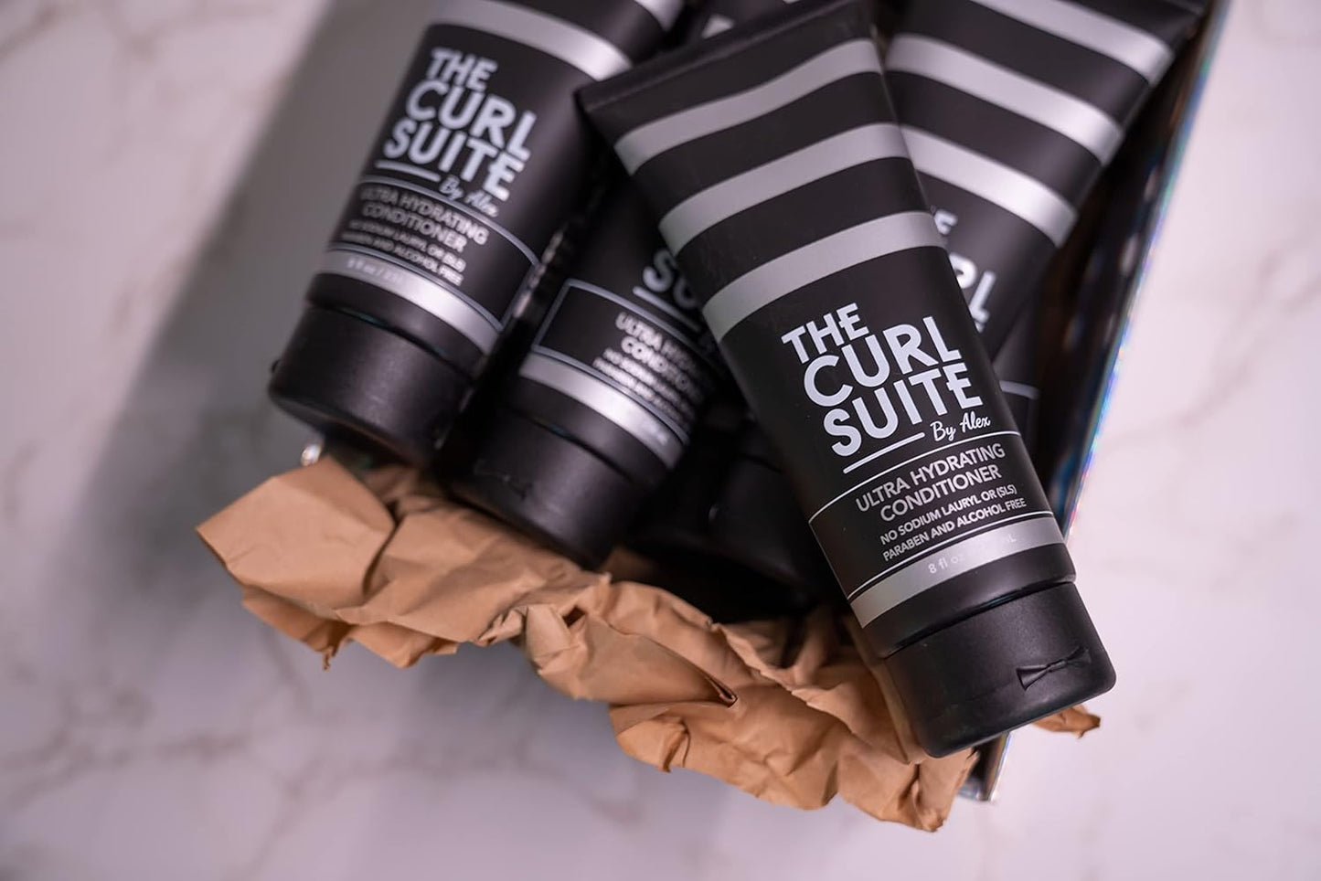 Hydrating Conditioner for Curly Hair - Paraben & Sulfate Free | Adds Moisture & Shine (8 Oz.)