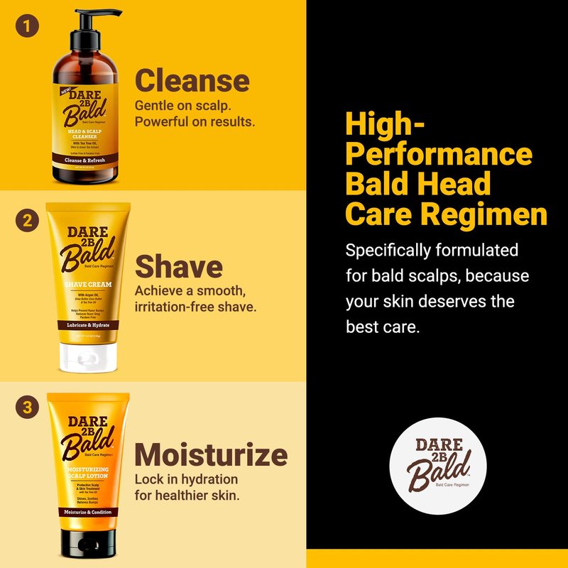 High Time Moisturizer Dare To Be Bald Scalp Treat 4.75 Ounce (140ml) (6 Pack)