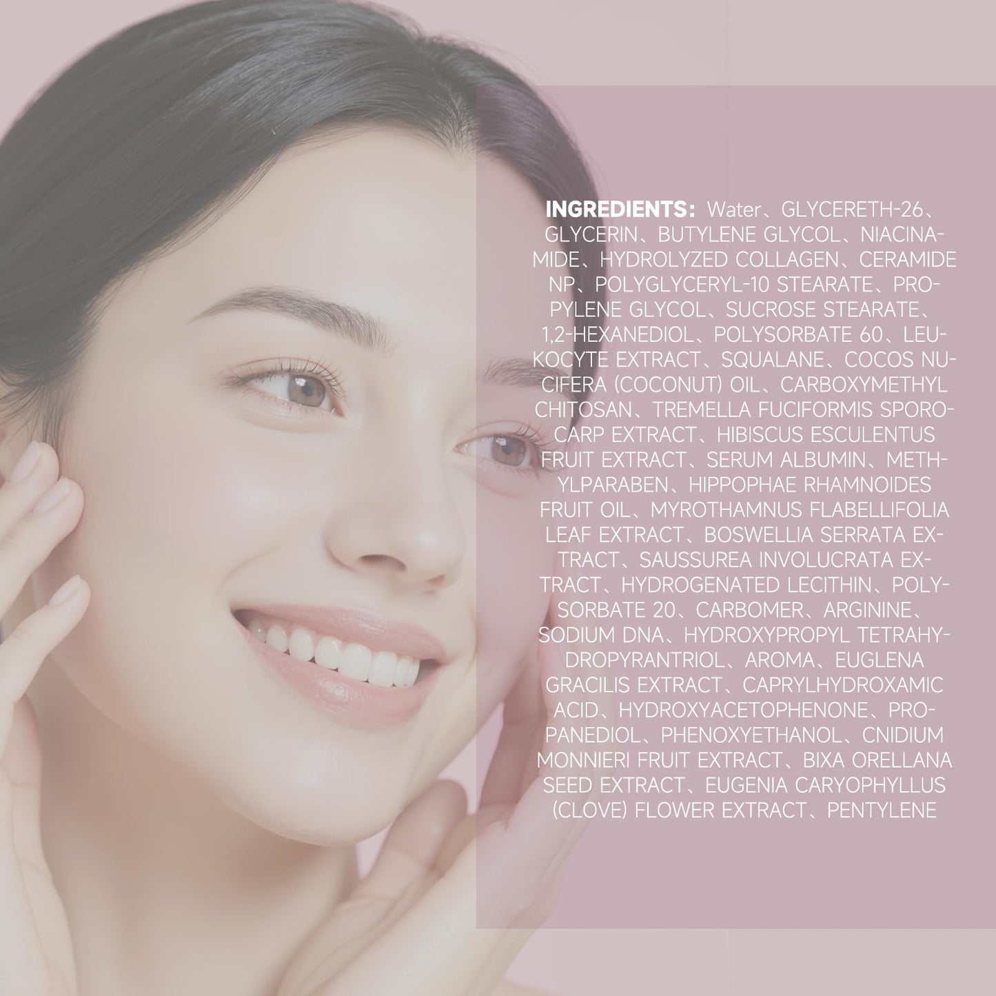 PDRN Pink Niacinamide Milky Toner for Hydrating, Moisturizing, Soothing, Ceramide, Peptide, Glass Glow Skin, Equivalent Korean Skincare Toner for face | 230ml 7.78 fl. Oz.