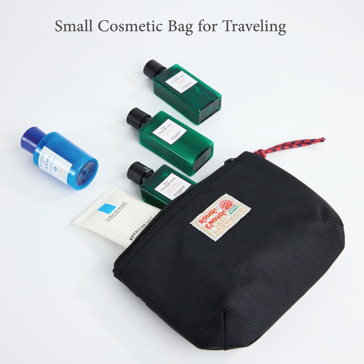 Rough Enough Small Tech Storage Pouch EDC Travel Cable Organizer