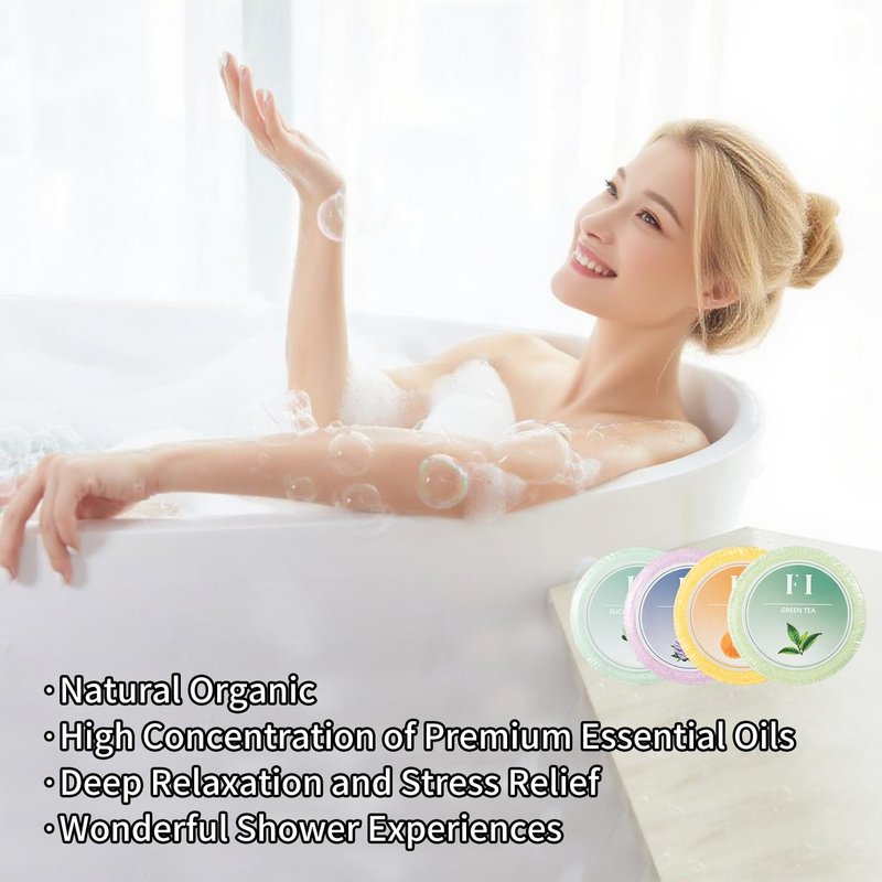 Fifth Imaginarium Shower Steamers Aromatherapy 24 Pcs of 8 Scents - Perfect Holiday Gifts, Birthday Gift, Travel Essentials, Stress Relief, Self Care, Bath Bombs for Women and Men