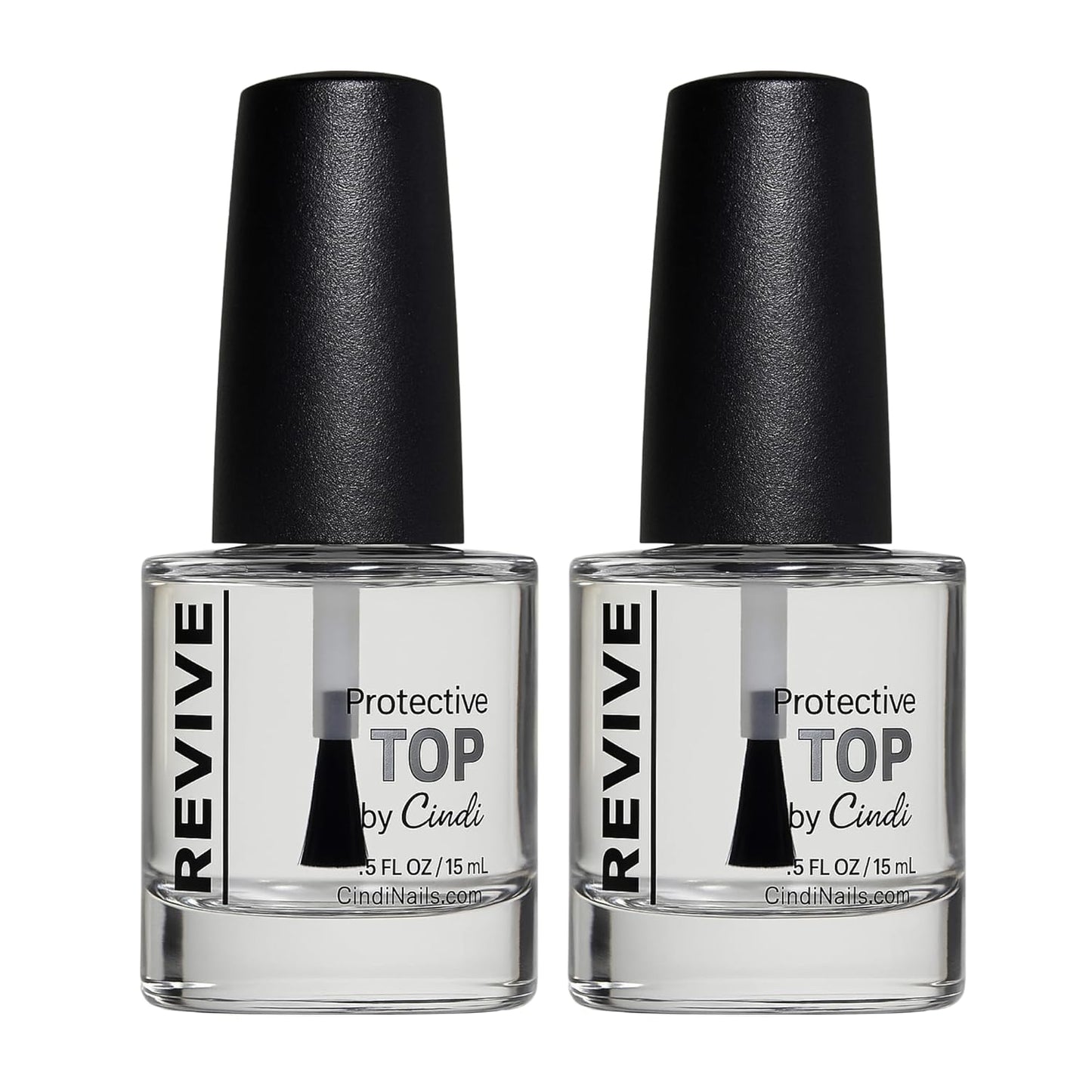 2-Pack Nail Strengthening Treatment – Repairing Middle Coat Duo for Damaged Nails – 7-Free & Non-Toxic, Safe for Kids