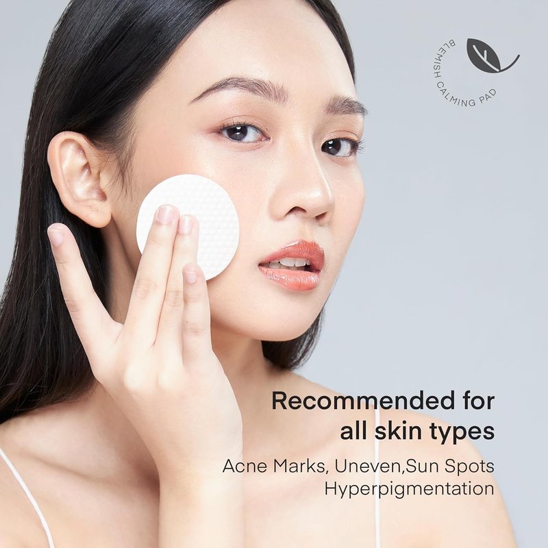 Niacinamide & Hyaluronic Acid Serum Pads - Brightening, Soothing Toner for Blemish-Prone Skin | Pre-Soaked Daily Use