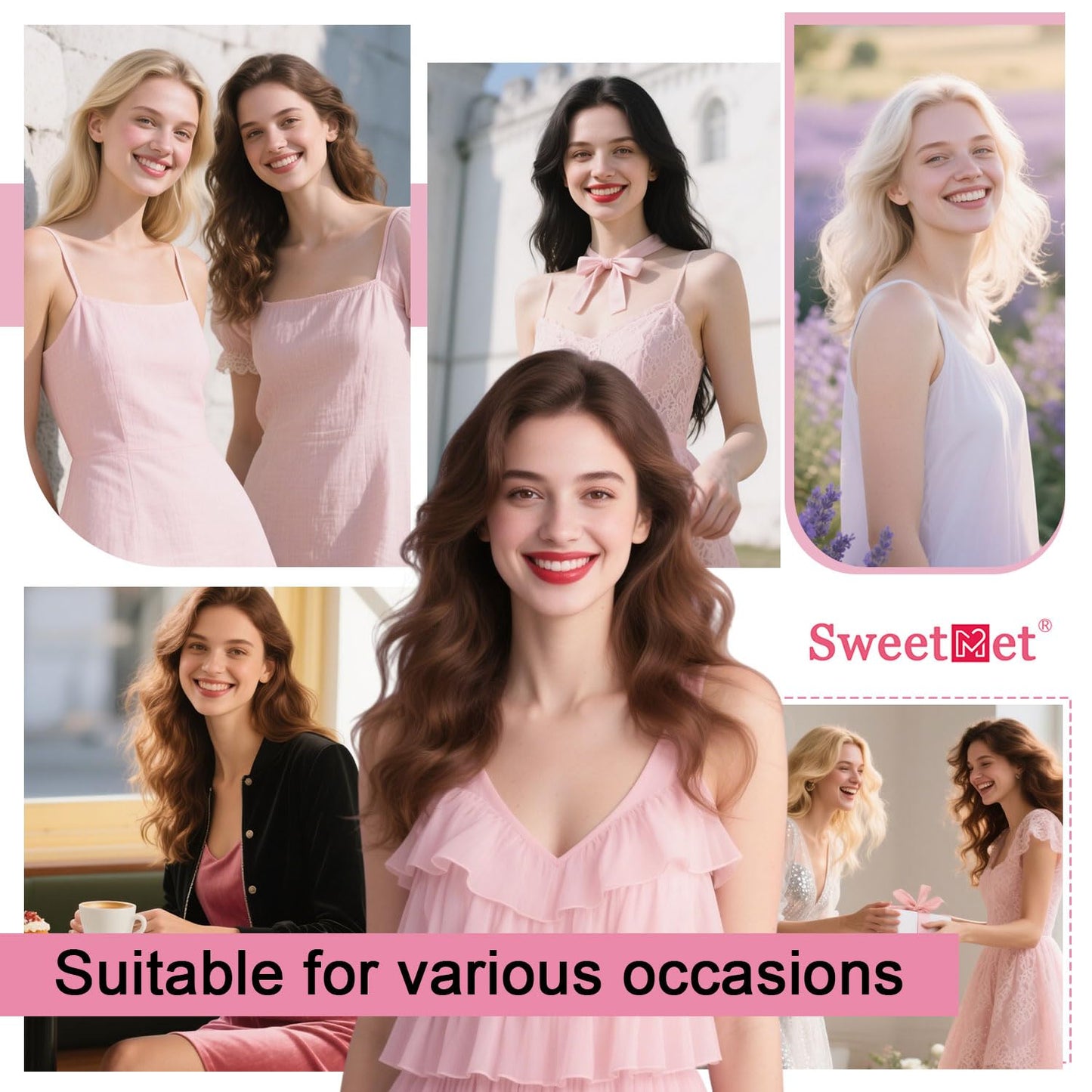 Sweetmet Air2.0 Clip in Hair Extensions Real Human Hair 20inch 4pcs Color #2 Dark Brown Remy Real Human Hair Extensions Clip ins 60g Thick Seamless Double Weft for Women(#2-20inch)