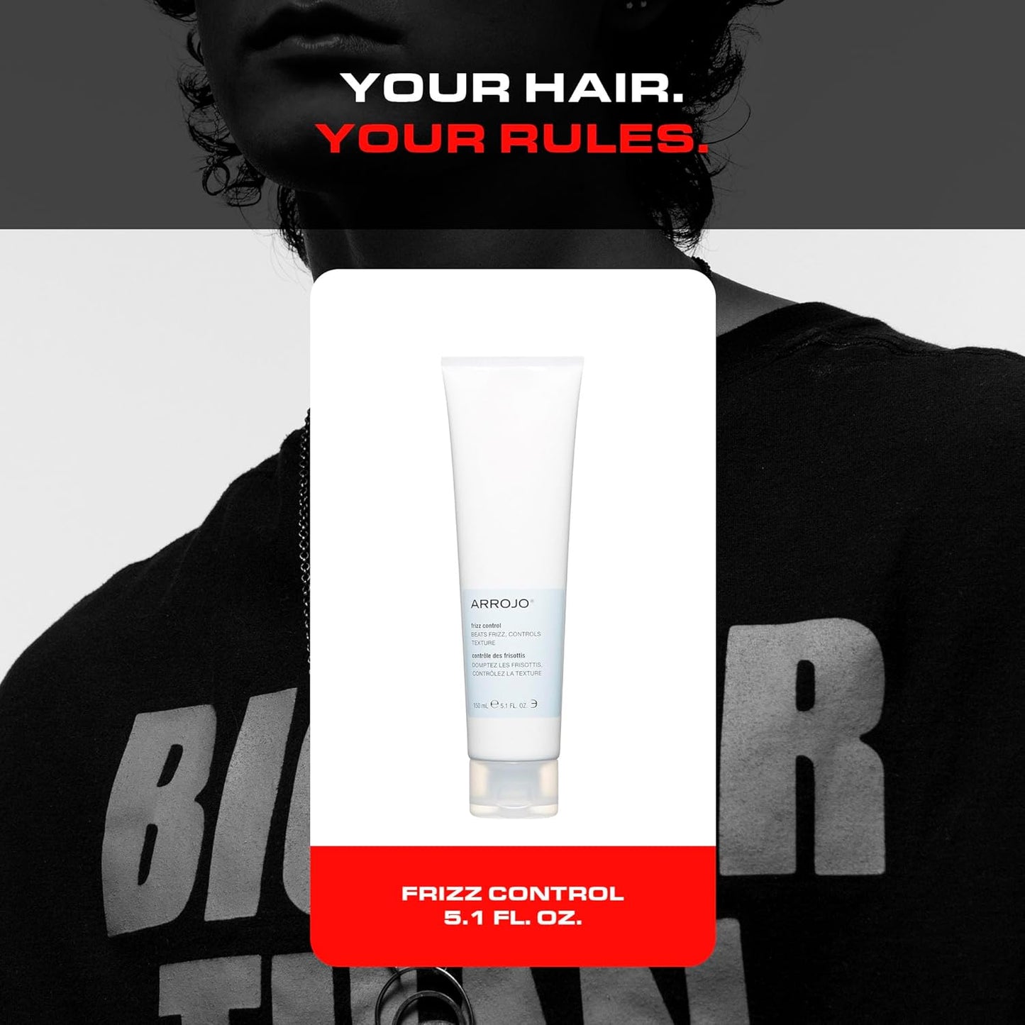 Frizz Control Hair Oil - Nourishing Treatment for Smooth, Manageable Hair | 5.1 fl oz
