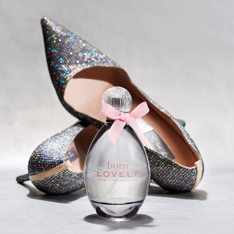 Born Lovely by SJP - Amber Floral Eau De Parfum Spray for Women - Lush Mandarin, Peony, Honeysuckle - 1.7 oz Long-Lasting Fragrance