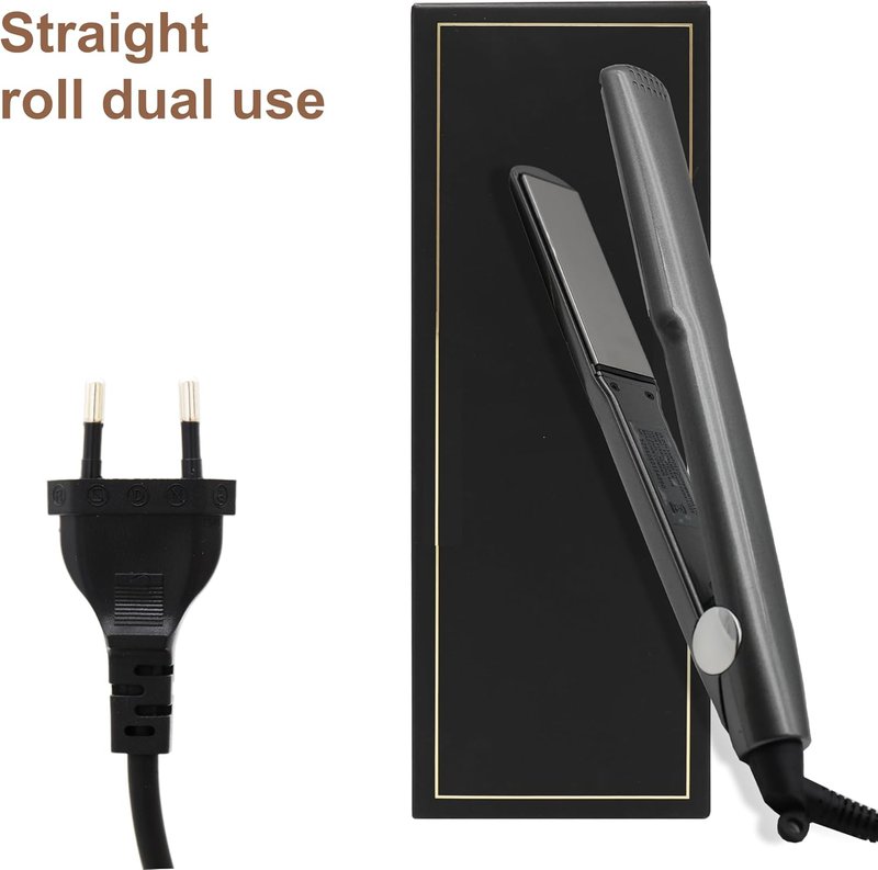 Iron Hair Straightener for Women - Compact Flat Iron for Smooth Styling | EU Plug
