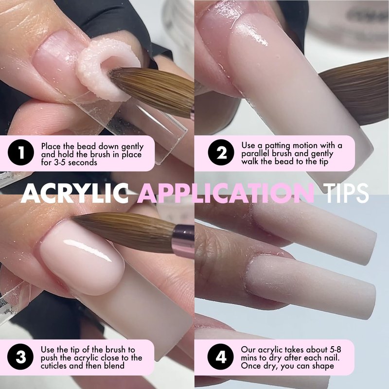 MakarttPro Kolinsky Acrylic Nail Brush #14 – 100% Pure Kolinsky Hair for Acrylic Powder & EMA Monomer, Professional Nail Brush with Superior Liquid Retention, Anti-Clogging, for Nail Techs