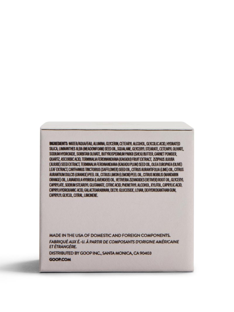 goop beauty Women's Mini Microderm Instant Glow Exfoliator, Multicolor, 0.5 Ounce