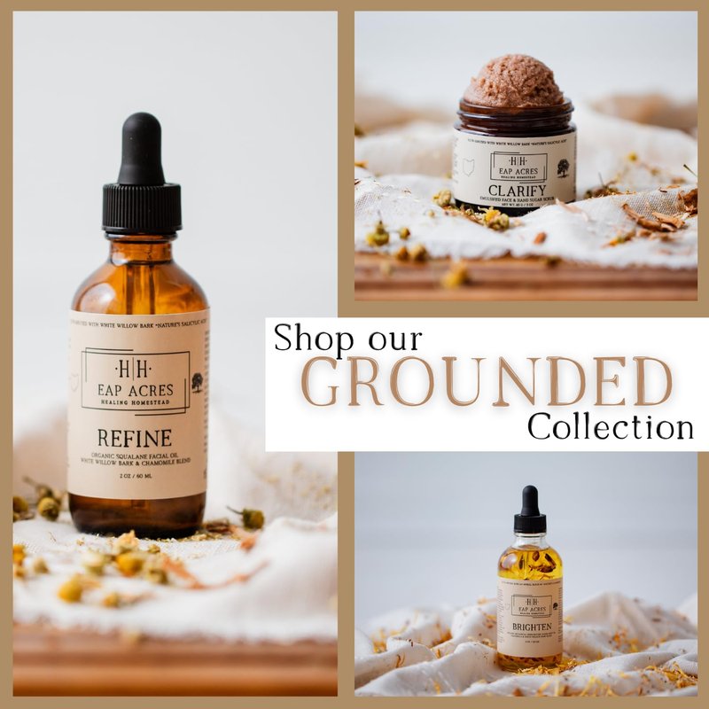 Emulsified Face Sugar Scrub - Organic Chamomile & White Willow Bark | Gentle Exfoliant for Dry, Sensitive, Acne-Prone Skin
