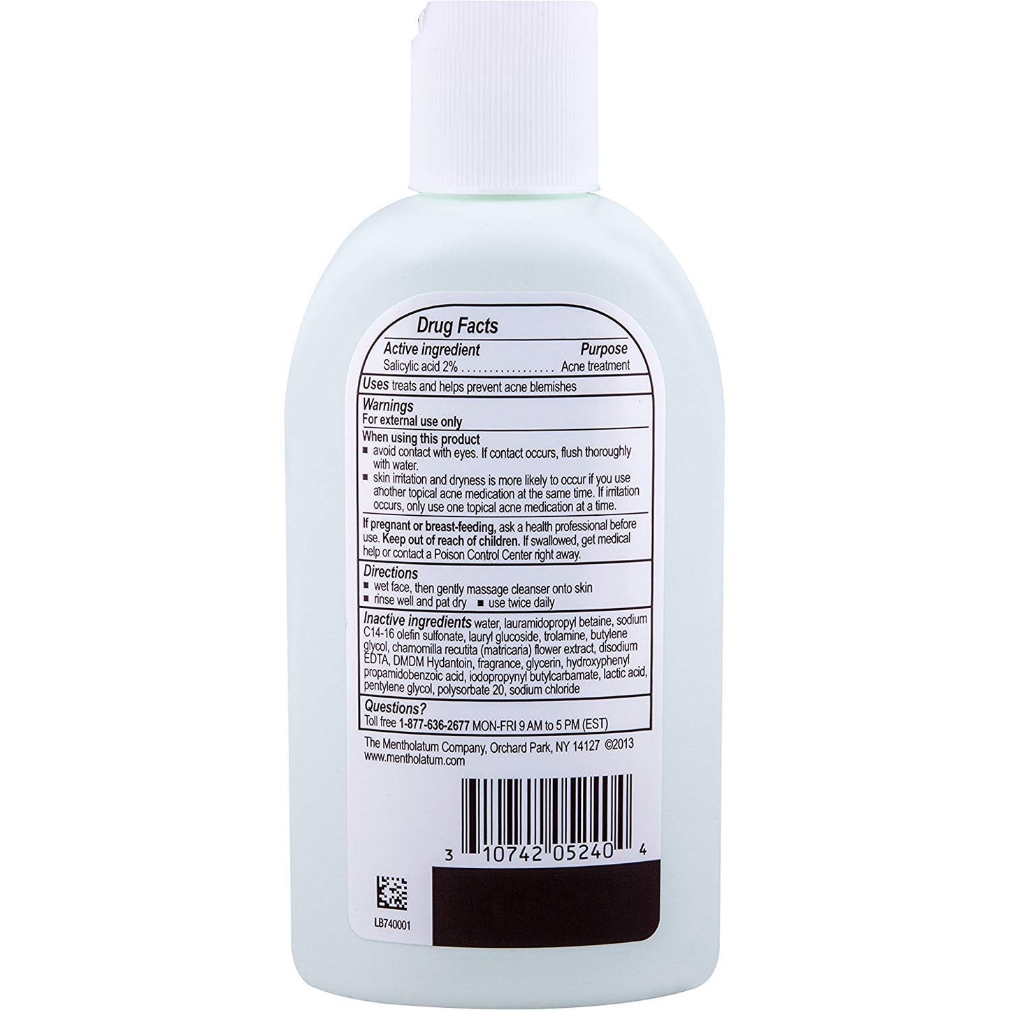 pHisoderm Anti-Blemish Gel Cleanser 6 Fluid Ounce (Pack of 5)