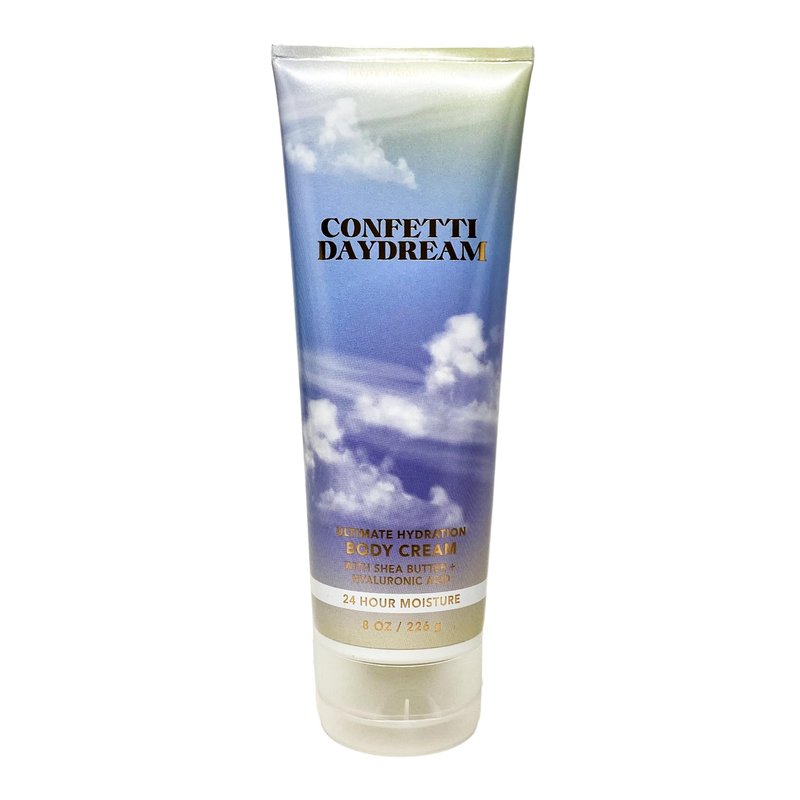 Bath & Body Works Ultimate Hydration Body Cream Pack of 2 (Confetti Daydream),8.0 fluid_ounces