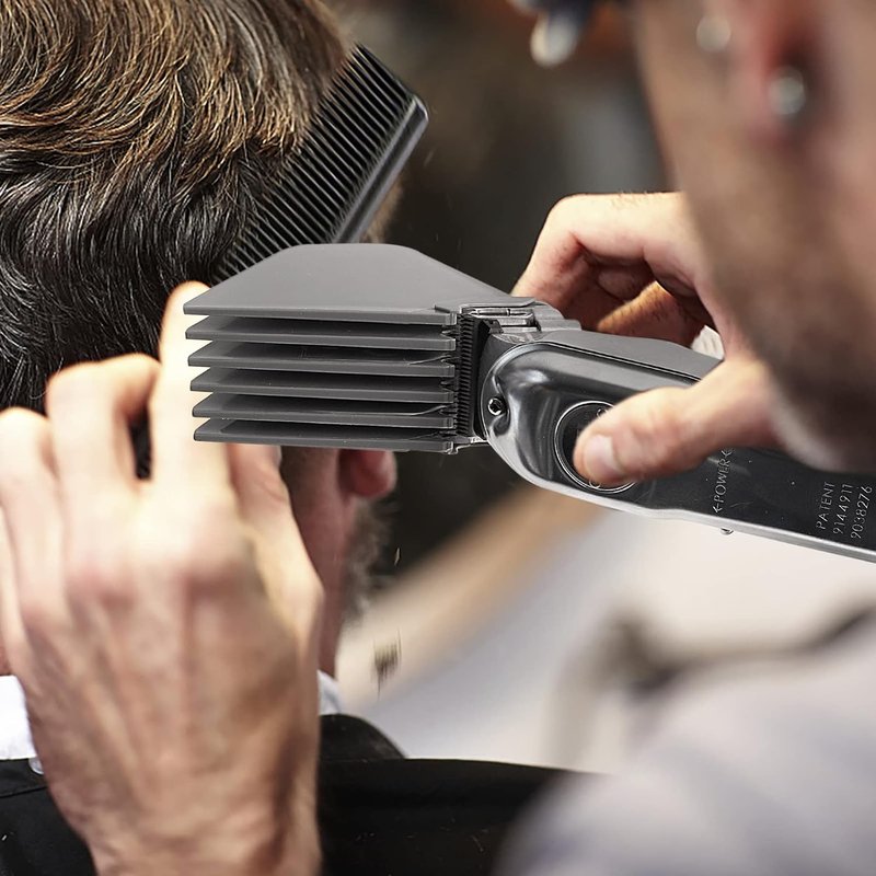 Hair Clipper Guards - 8-Piece Set for Wahl Full-Size Clippers | Gray 3-Inch Size