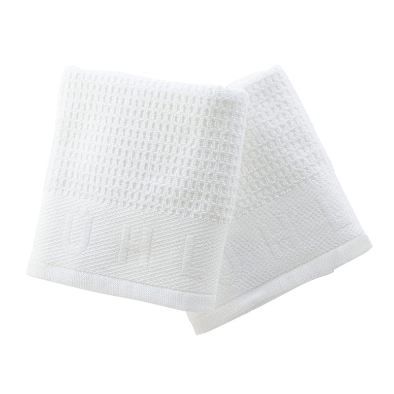 MÜHLE ‘Waffle Pique' Shaving Towels | Luxury Shave Accessory | 60 x 45 cm | 2 Pack