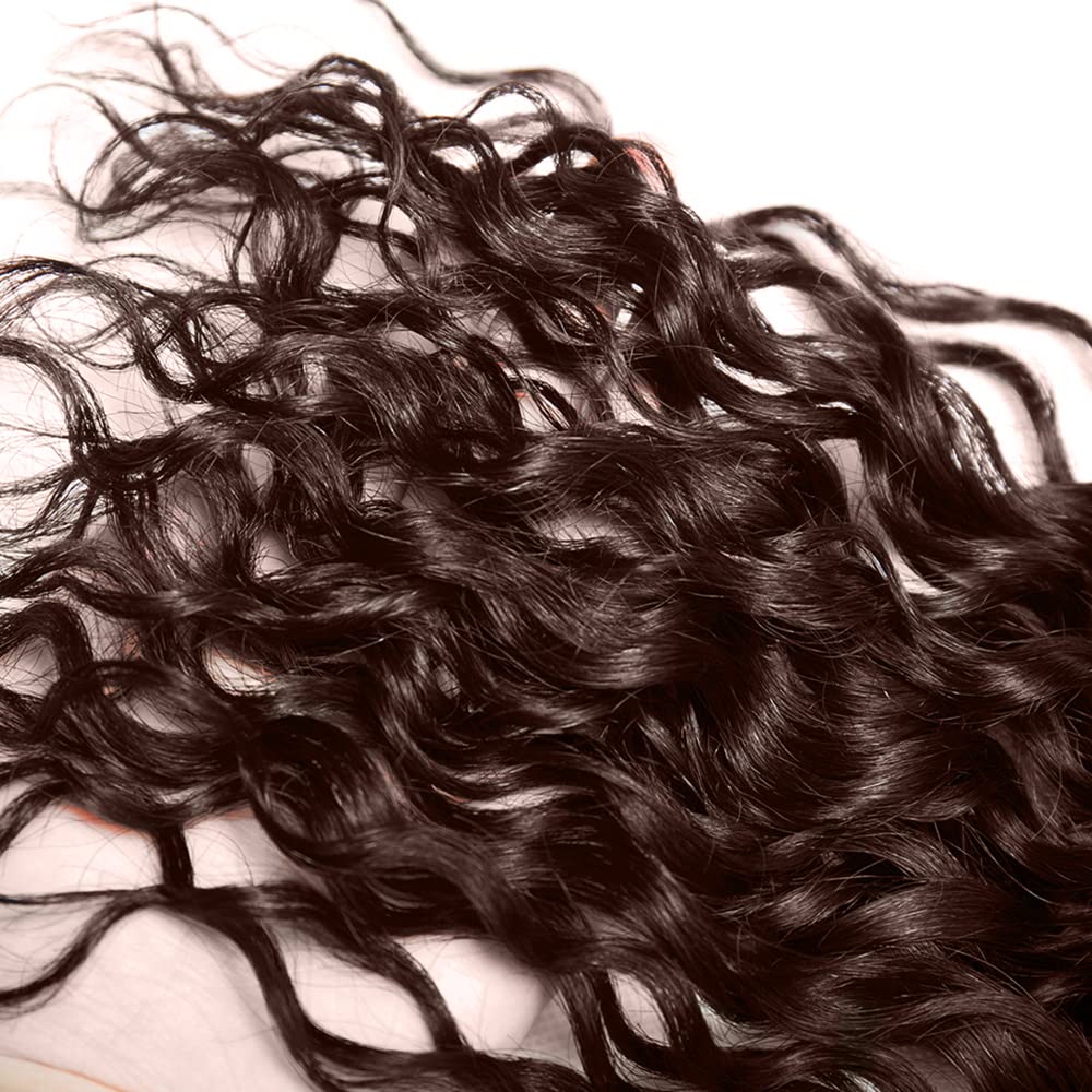 Brown Bundles Human Hair Chocolate Brown Water Wave Bundle Human Hair #4 Water Wave Bundles 18 20 22 inch 300g