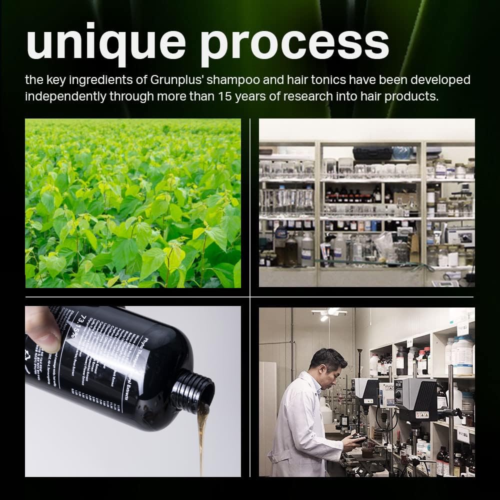 Hair Growth Shampoo - Herbal Formula for Thinning Hair | Scalp Nutrition & Itch Relief | 8.45 fl oz