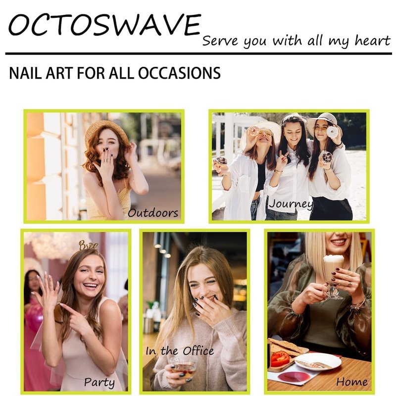 OCTOSWAVE Long Square Press on Nails - Leopard & 3D Black Bow French Tip Nude Pink Acrylic Glue on Nails, 24 Pcs Y2K Trendy Fake Nails for Women