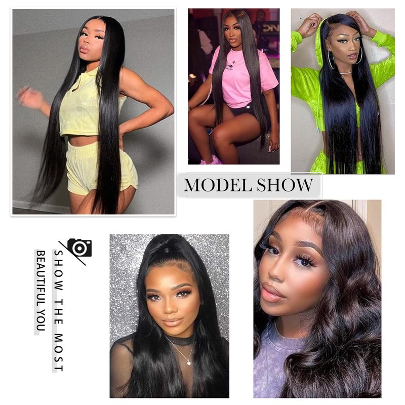 13x4 HD Lace Frontal Closure Human Hair Straight HD Lace Closure Human Hair Free Part 22 Inch Natural Black Frontal HD Lace