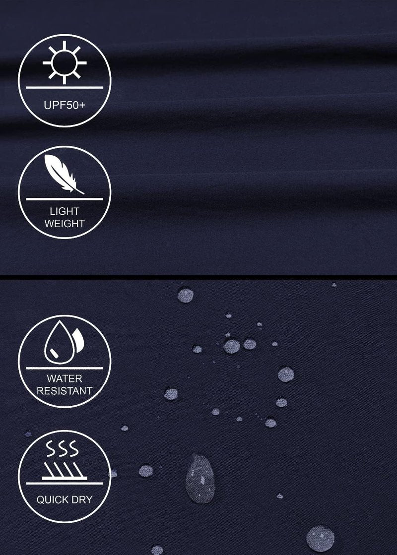 Women's Hiking Cargo Pants - Quick Dry, Water Resistant, UPF 50 | Zipper Pockets, Outdoor Capris
