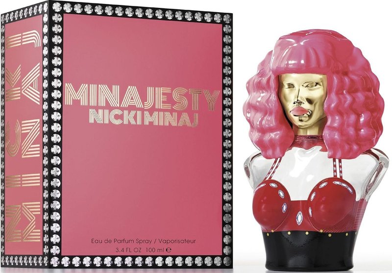 Nicki Minaj Minajesty Eau de Toilette Spray for Women, 3.4 Ounce