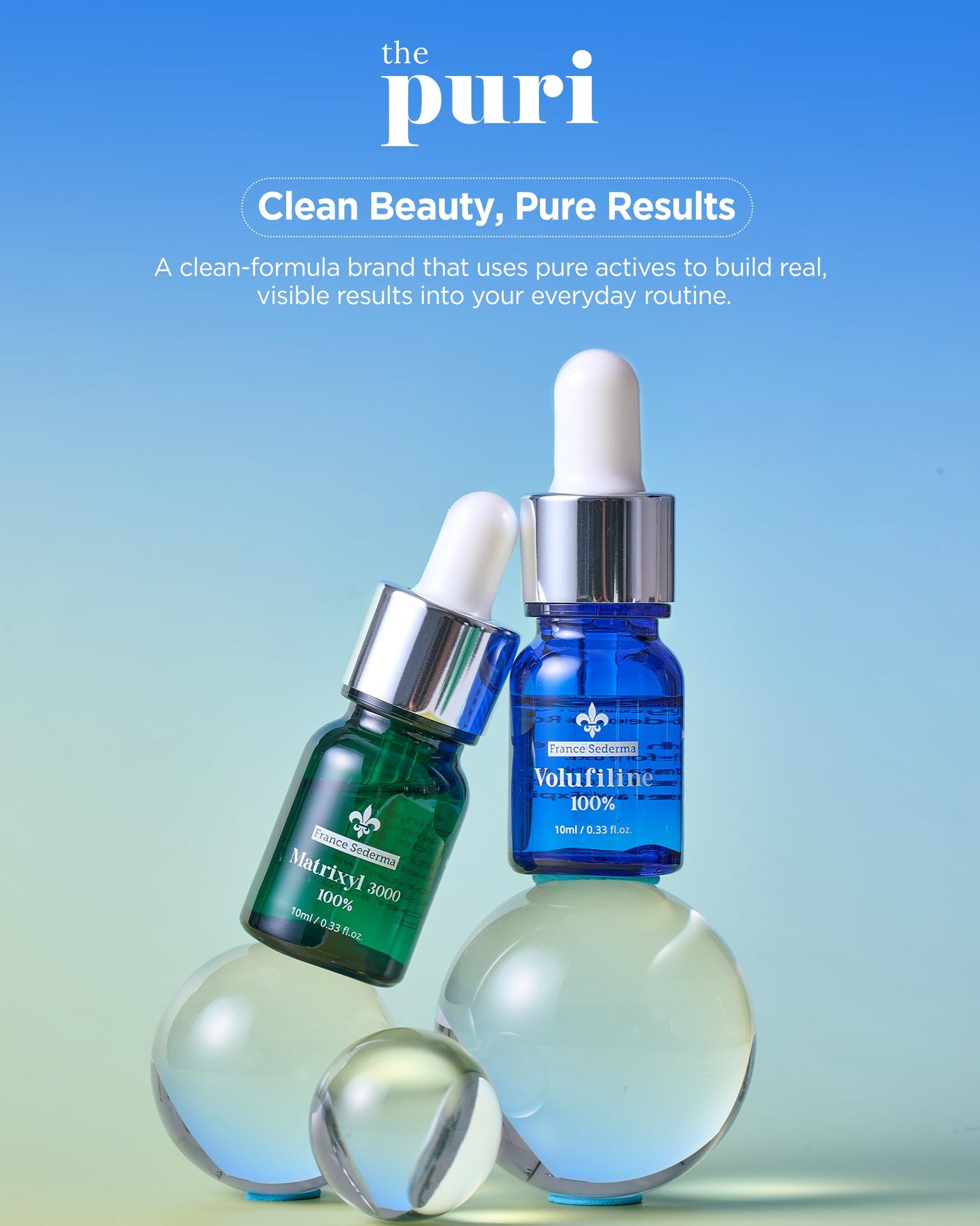 100% Volufiline Serum Skincare – Advanced Firming & Lifting Facial Ampoule from France Sederma, Intense Hydration & Skin Rejuvenation for Youthful, Perfect for Layering & DIY