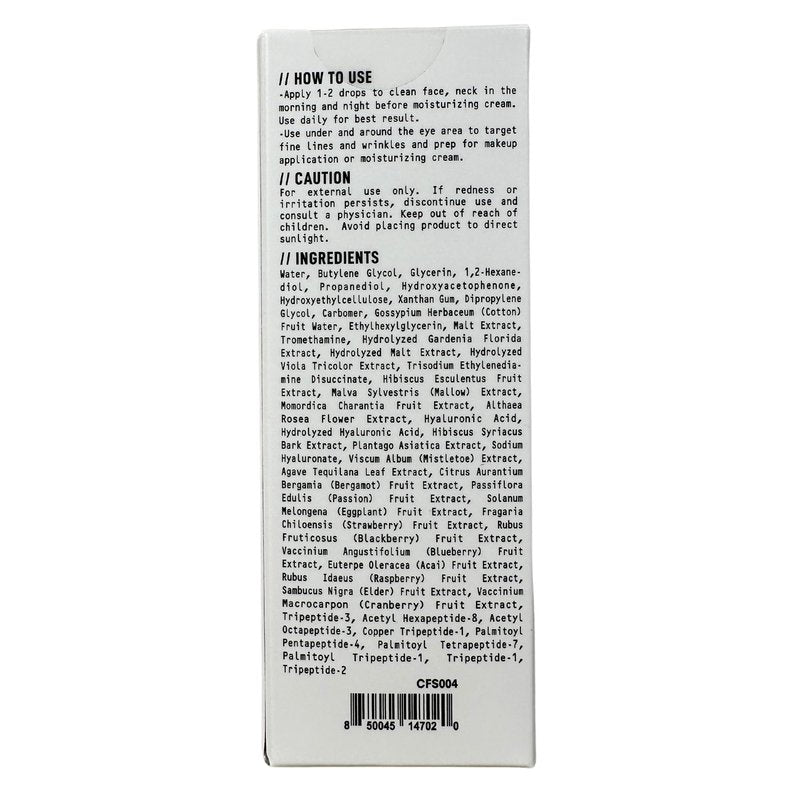 COMUNE Vita Boost Serum - Moisture-Boosting & Anti-Aging Face Serum | Hyaluronic Acid, 9Peptides & SuperBerries Complex | Promotes Healthy, Radiant Complexion | 30 mL / 1 fl.oz