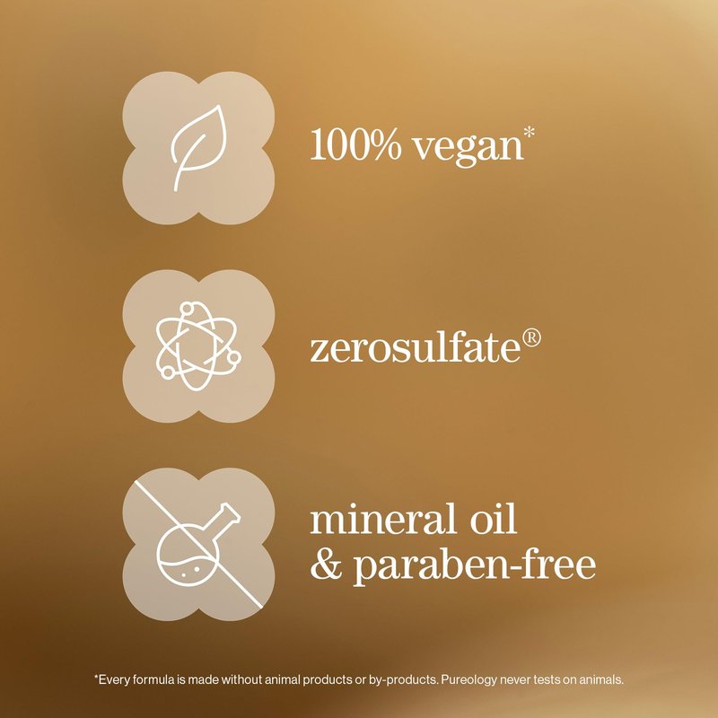 Pureology Nanoworks Gold Shampoo | For Very Dry, Color-Treated Hair | Renews Softness & Shine | Sulfate-Free | Vegan