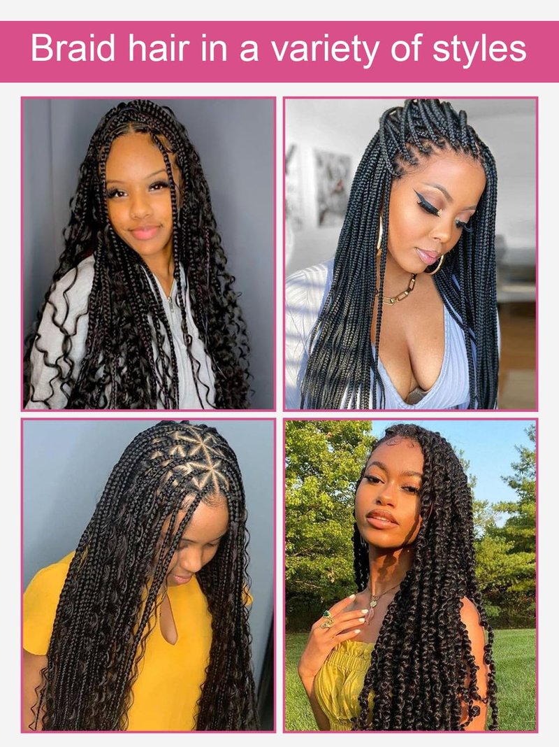 Human Braiding Hair 1 Bundles/Pack 100g 20 Inch Deep Wave Curly Bulk 100% Human Hair for Braiding No Weft 10A Brazilian Virgin Human Hair Extensions for Boho Braids Natural Black Wet and Wavy