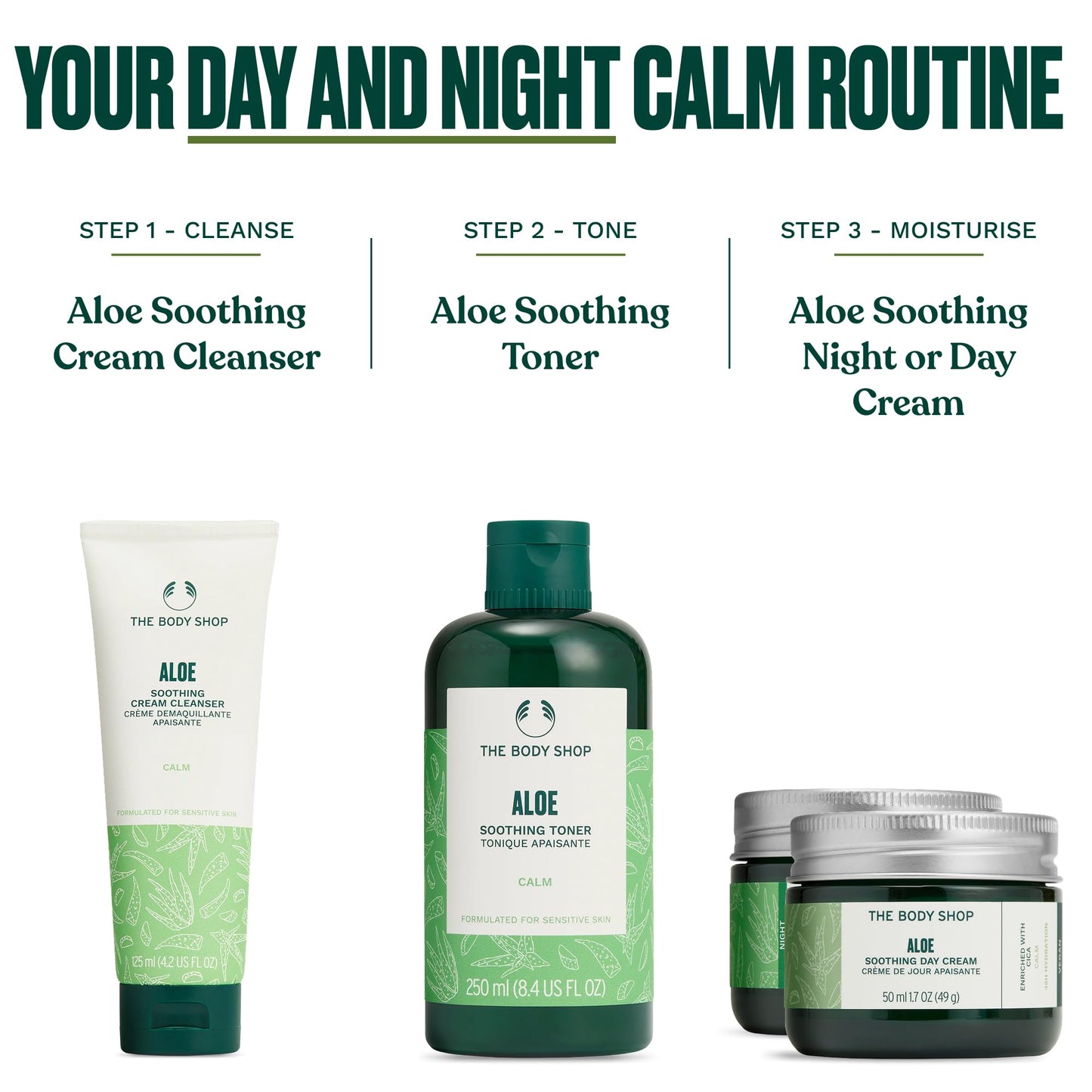 The Body Shop Aloe Vera Toner, For Sensitive Skin, Vegan, 250ml