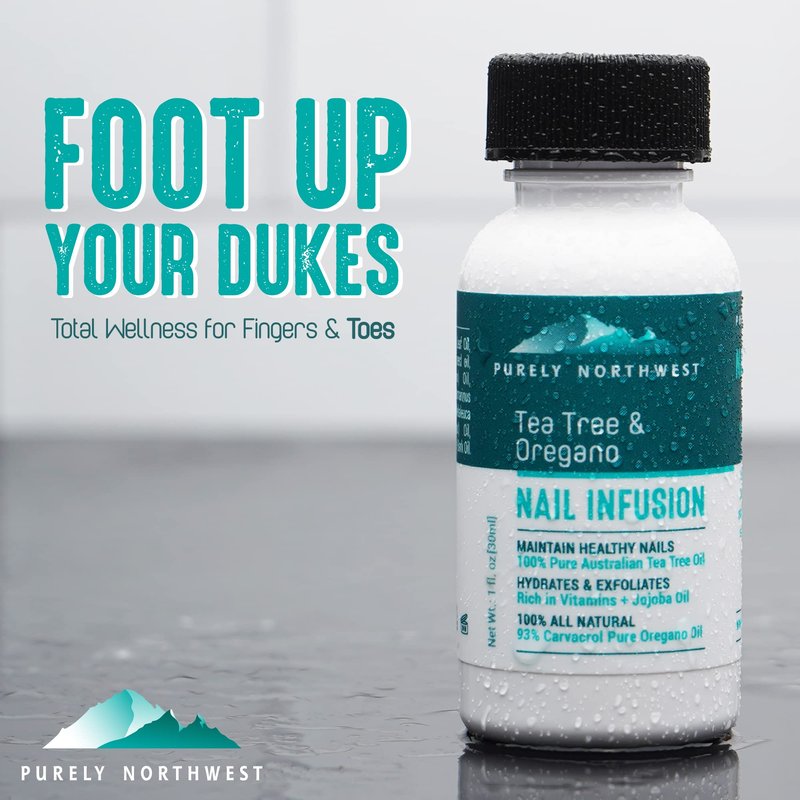 Tea Tree Foot & Body Soak and Tea Tree Body Wash plus Nail Infusion-Soothes Dry, Burning & Itchy Skin-Refreshes Unwanted Foot Odor-Restores Unhealthy Nails-Purely Northwest
