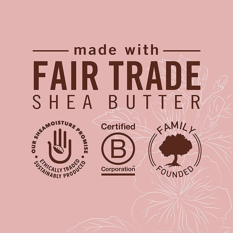 SheaMoisture Hair Styling Gel - Coconut & Hibiscus for Thick Curly Hair | Includes Flaxseed Anti-Frizz Edge Control (15 oz + 3.5 oz)