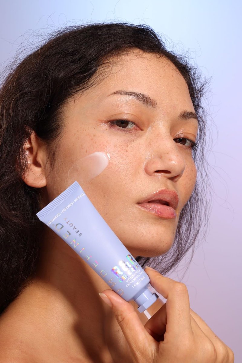 Undefined Beauty NEW R&R Gel-Crème Moisturizer infused with Ectoin, Urea, Cloudberry, Peptides, Ceramides, Hyaluronic Acid, Niacinamide to hydrate, plump and boost skin barrier, 1.7oz