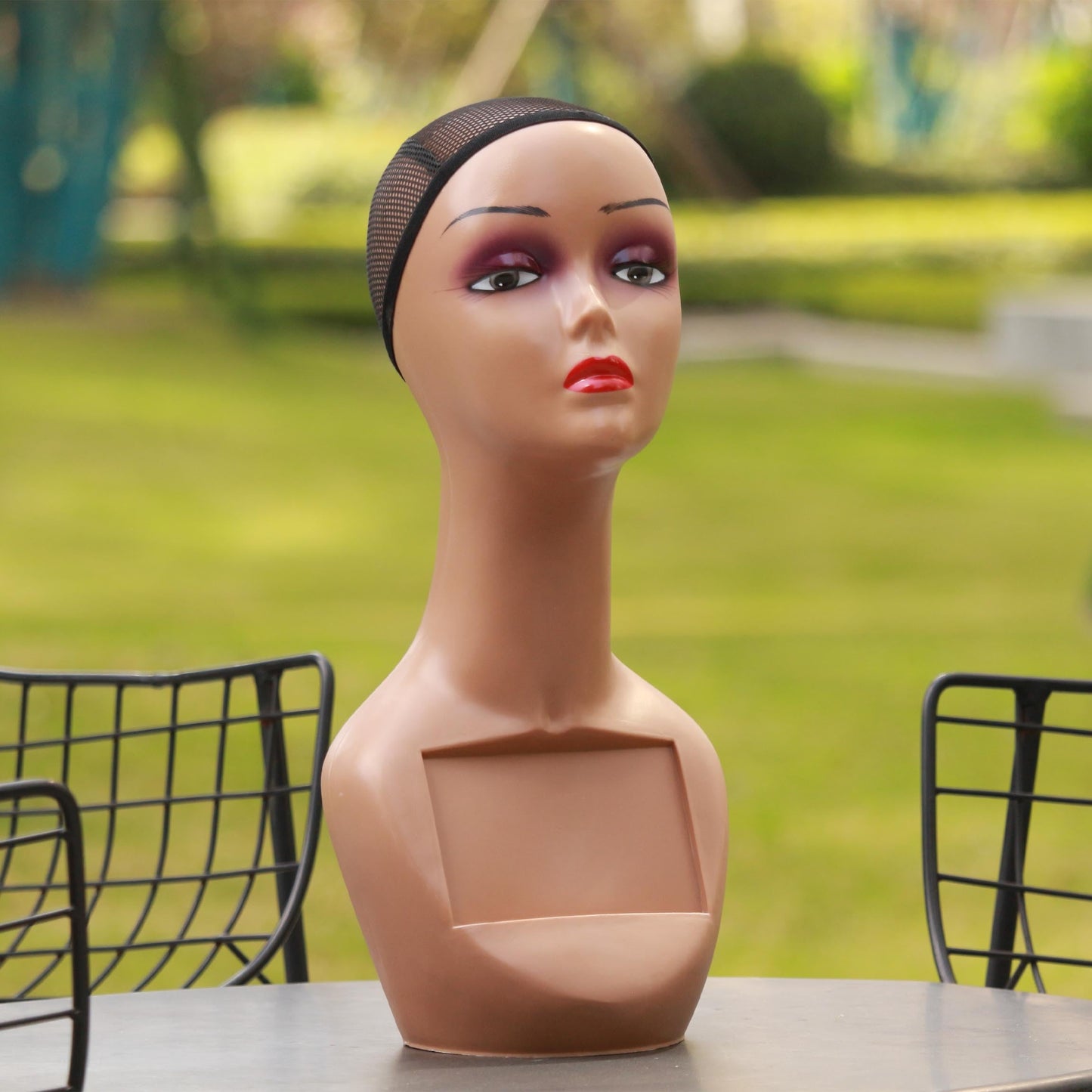 Realistic Mannequin Head For Wig Display JRM010 (Light Brown)
