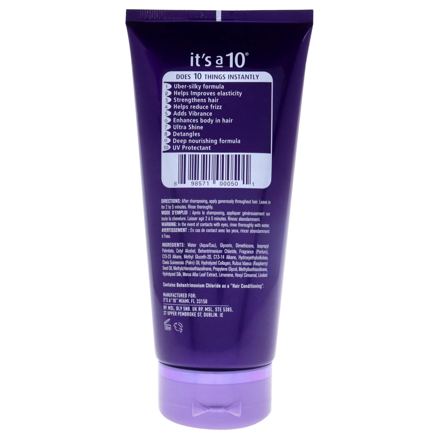 It's a 10 Haircare Silk Express Miracle Silk In10sives Leave-In Conditioner, 5 fl. oz.