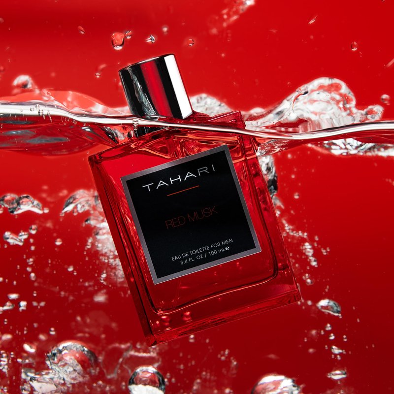 TAHARI Red Musk Eau de Toilette For Men 3.4 oz. / 100 mL