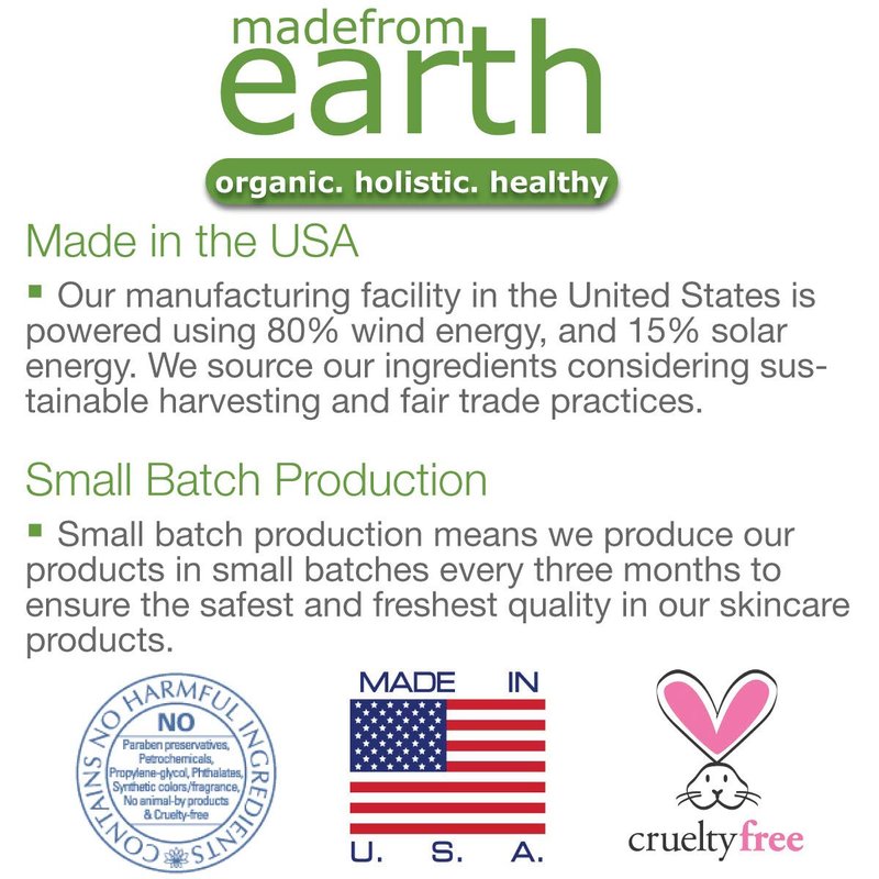 Made from Earth Control Acne Face Wash - Oily Skin Breakouts, 8oz