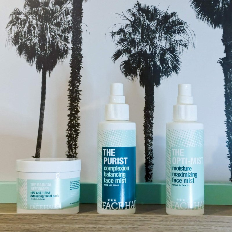 The Face Haus The Optimist Facial Mist Spray – Alcohol-Free Hydrating Spritz with 1.5% Hyaluronic Acid and Glycerin for Deep Hydration, 4 Oz