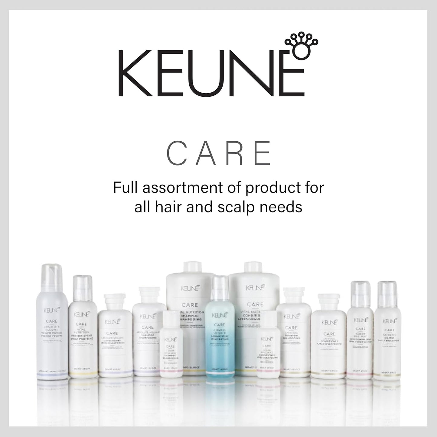 Keune Care Vital Nutrition Shampoo - Intense Nourishing Cleanser for Dry Hair | 10.1 Fl Oz