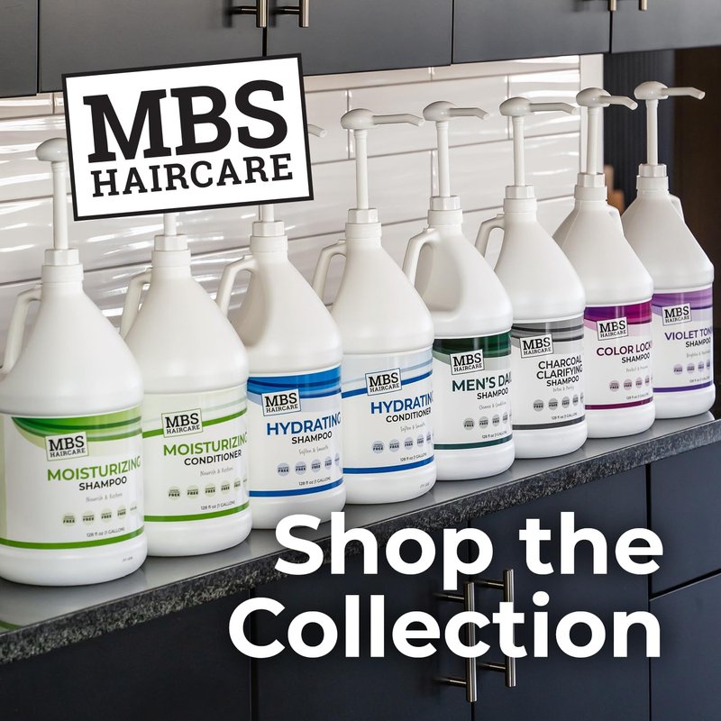 MBS Haircare Color Locking Shampoo - Sodium Chloride Free, Paraben Free, Vegan