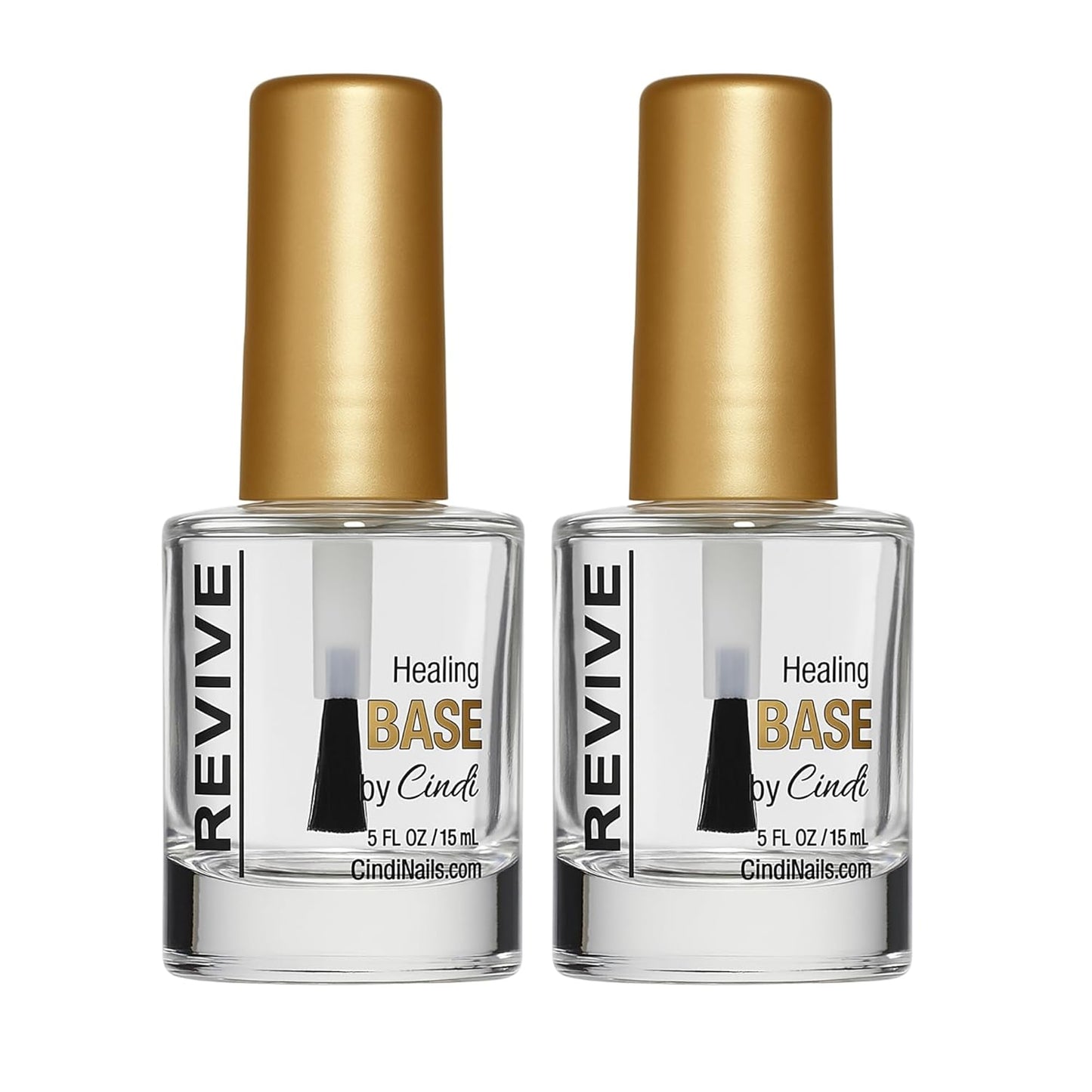 2-Pack Nail Strengthening Treatment – Repairing Middle Coat Duo for Damaged Nails – 7-Free & Non-Toxic, Safe for Kids