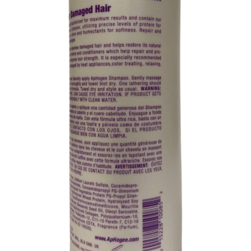 ApHogee Shampoo for Damaged Hair 16oz "Pack of 2"