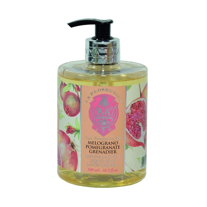 LA FLORENTINA MARIO FISSI Hand Soap Pomegranate 500 Ml Cleaning And Care Body And Beauty