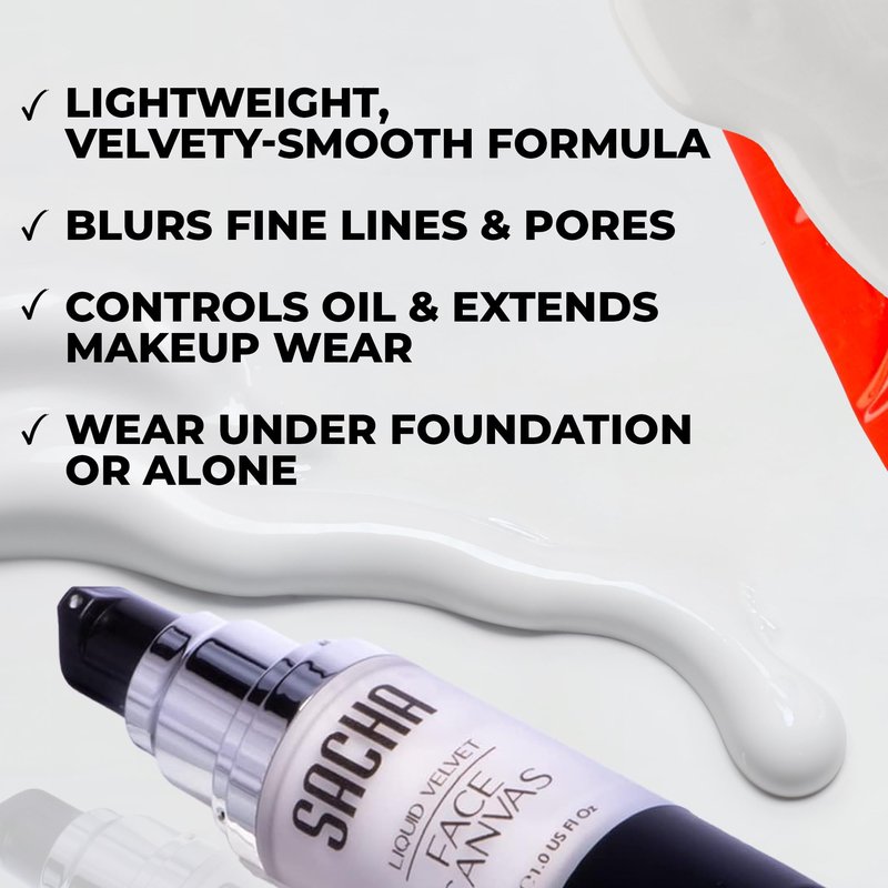 Hydrating + Poreless Face Primer | Smoothing Makeup Base for Flawless Skin | Mattifying Shine + Oil Control, Smooth Canvas for Long-Lasting Makeup 1fl. Oz.