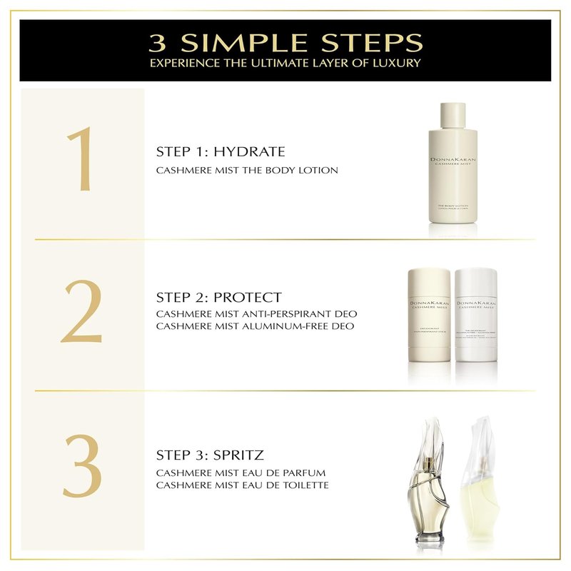 Donna Karan Cashmere Mist Deodorant Stick for Women - Aluminum & Alcohol Free, 1.7 Oz