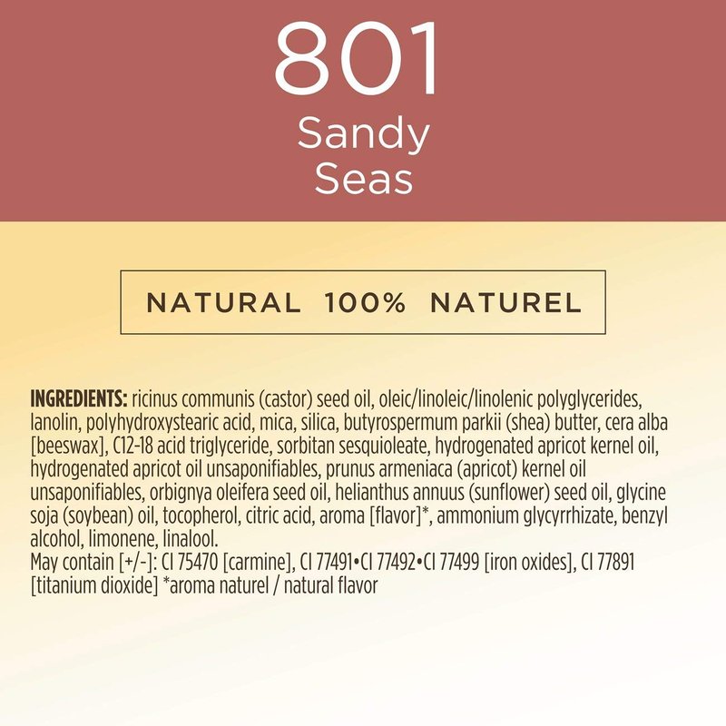 Burt's Bees 100% Natural Moisturizing Liquid Lipstick, Sandy Seas - 1 Tube