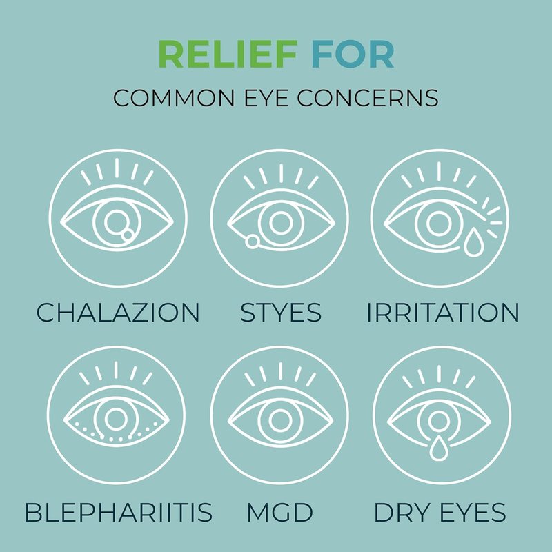 NOVEHA Tea Tree Oil Eyelid & Lash Wipes - Hyaluronic Acid, Green Tea & Chamomile | 60 Individually Wrapped Cleansers for Itchy Eyes