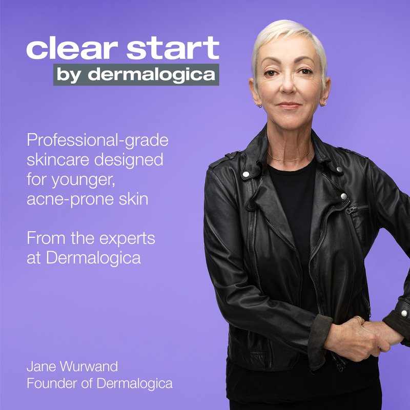 Dermalogica Clear Start Breakout Clearing Foaming Wash - Acne Face Wash with Salicylic Acid & Tea Tree Oil - 10 fl oz