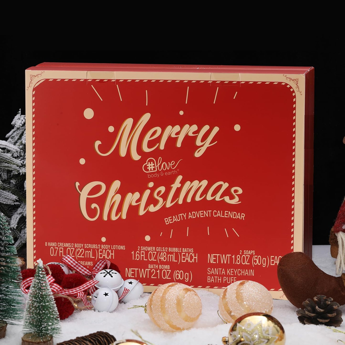 2025 Limited Edition Advent Calendar - Luxury Bath & Hand Cream Gift Set for Women