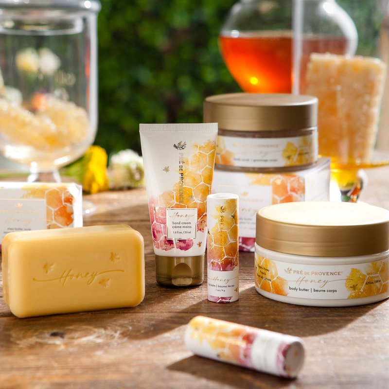 Pre de Provence Honey Collection Deeply Nourishing Body Scrub, 6.7 Fl Oz